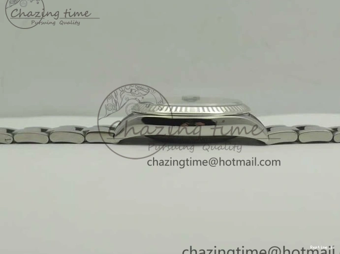 0104 Breathable DateJust 36 SS 116200 Fluted Bezel DJF Best Edition Black Com Diam Dial on SS 904L Oyster Bracelet A 3367